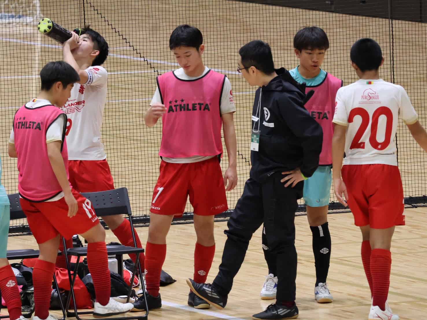 コーチ指導風景